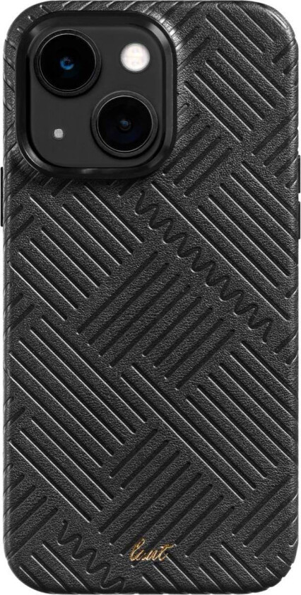 MOTIF iPhone 14 Max 6.7" cover - Sort (Stripes)