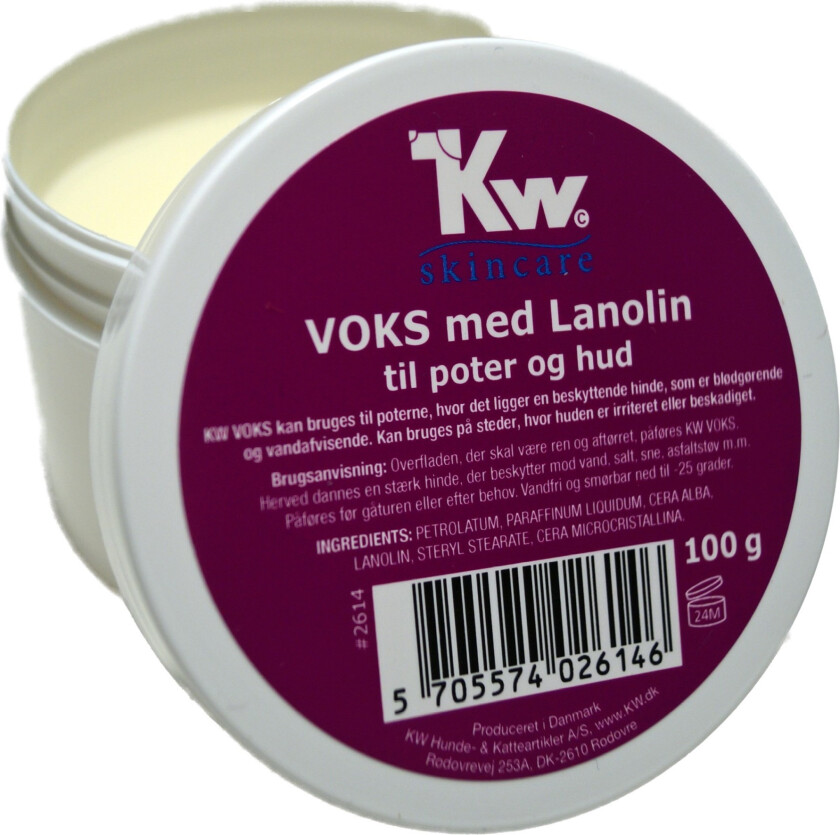 Potesalve-potevoks med lanolin - uten vann 100gr