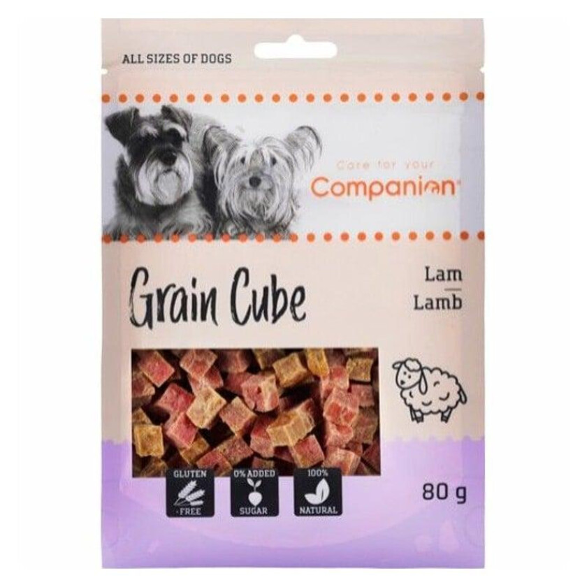 Bilde av Lamb Grain Cube Godbiter til hund 80 g