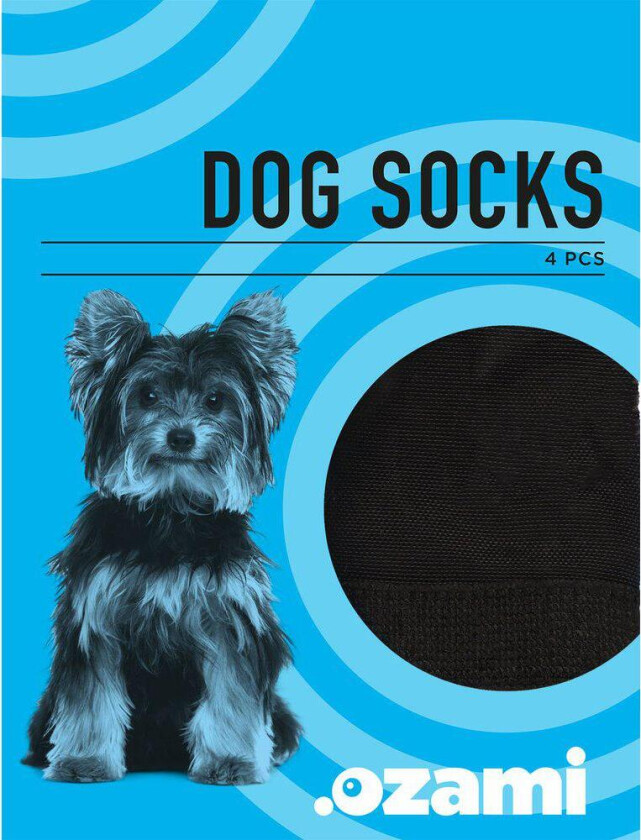 Potesokker Svart 4 pack