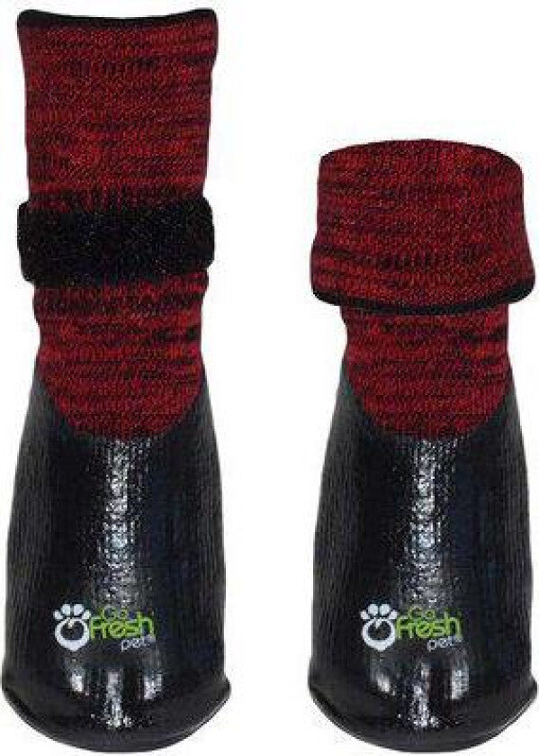 Go Fresh PET BOOTIES®-helårs støvler til hund - Rød