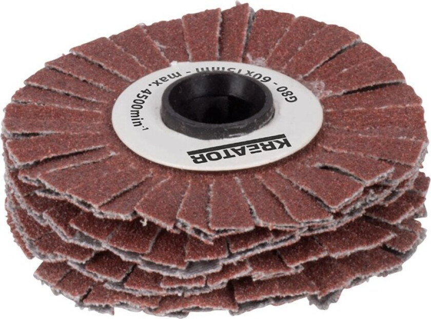 Slipeplate Flex Korn 80 - Ø 60 x 15 mm