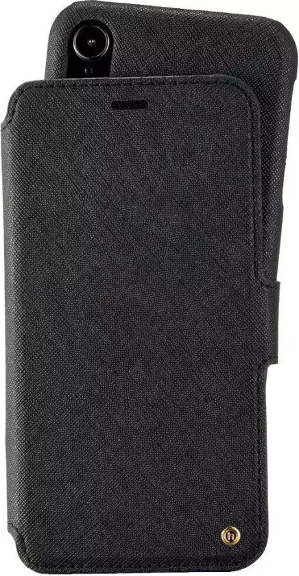 Holdit iPhone XR Wallet Magnet Deksel - Stockholm Black