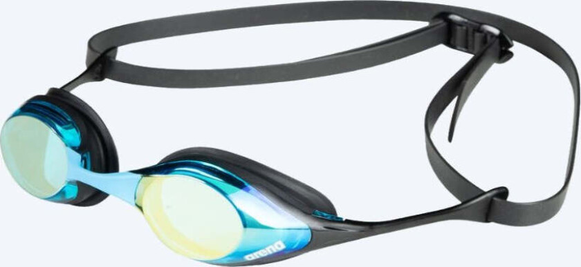 svømmebriller - Cobra SWIPE Mirror - Svart/aqua