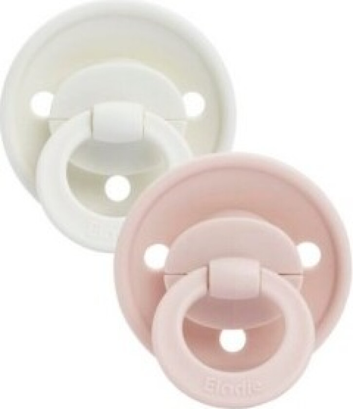 Elodie, Smokk 3+ Mnd., Powder Pink, Rund - Silikon