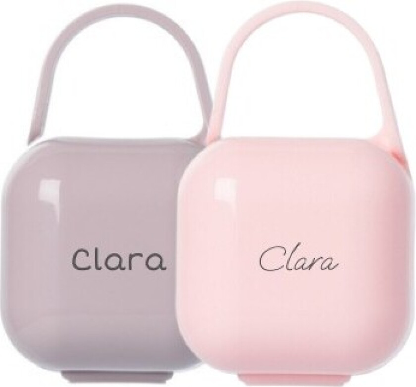 Kubisk Smokkeboks Med Navn, 2-pack, Tilgjengelig I Flere Farger