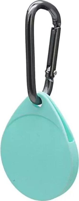 AirTag Silikon Deksel med Karabinkrok - Mintgrønn