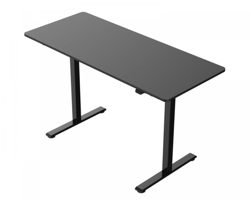 Maxmount Hev- Og Senkbare Skrivebord (1400x600) - Svart