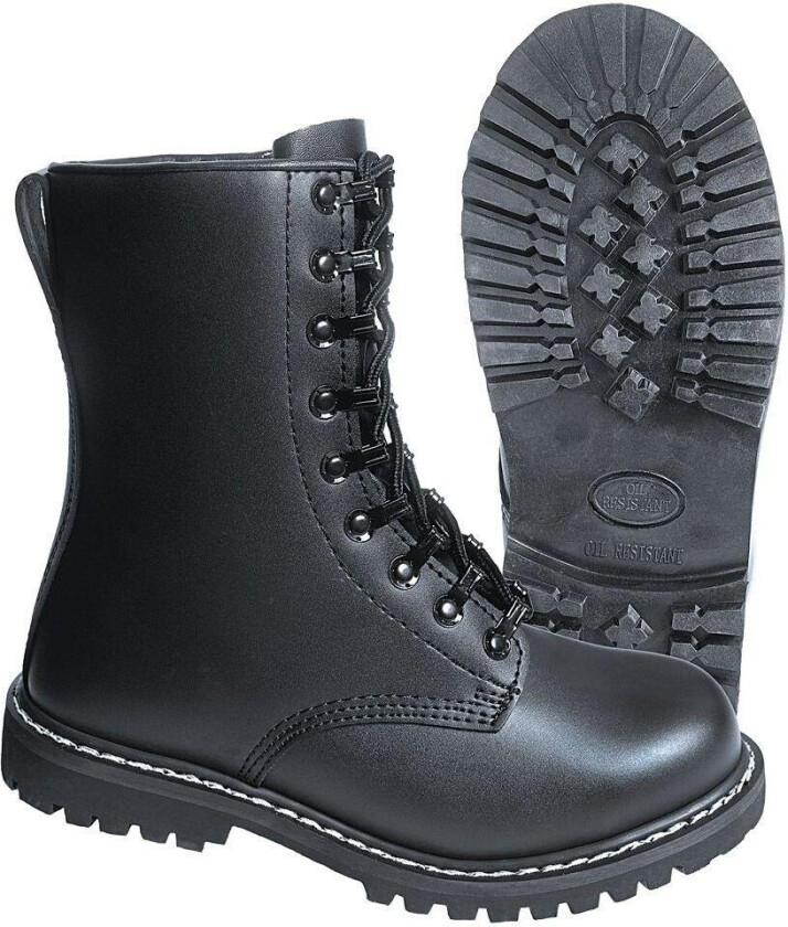 Paratrooper Combat Boot Black