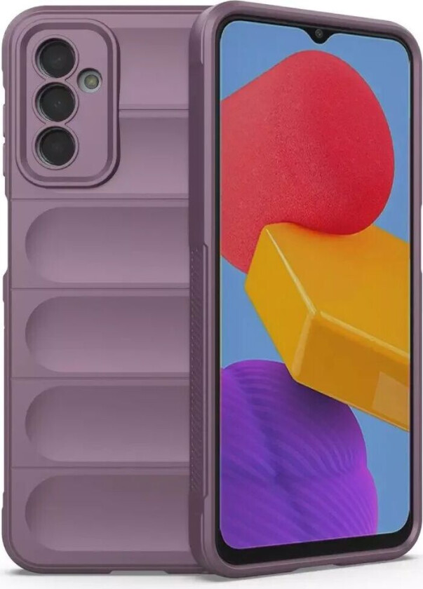 Samsung Galaxy M13 Fleksibelt Plastdeksel - Lilla