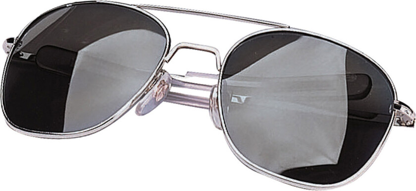 G.I. Type Aviator Sunglasses Chrome / Smoke