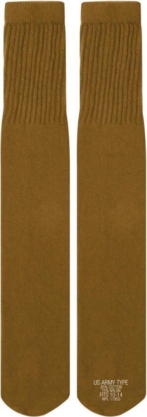G.I. Style Tube Socks Coyote Brown