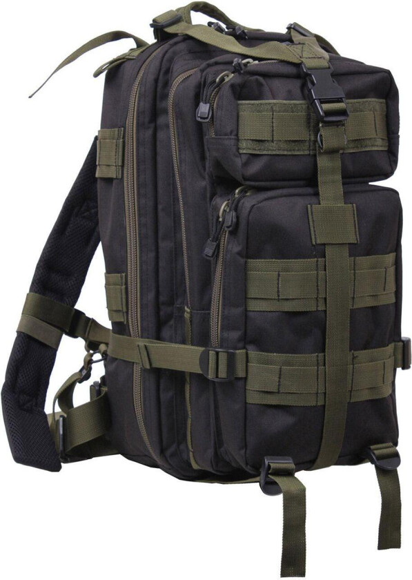 Transport Backpack w/ MOLLE - 25 liter Black / Olive