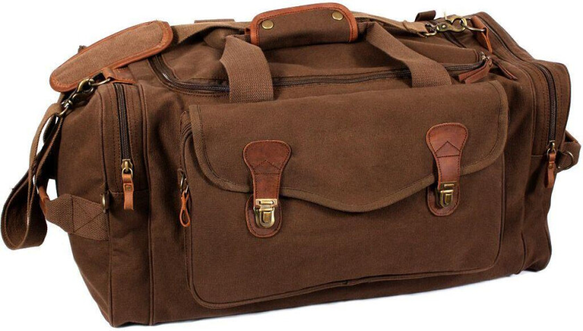Canvas Long Weekend Bag Brown