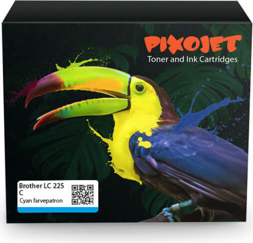 blekkpatron Brother LC 225 Cyan 15 ml