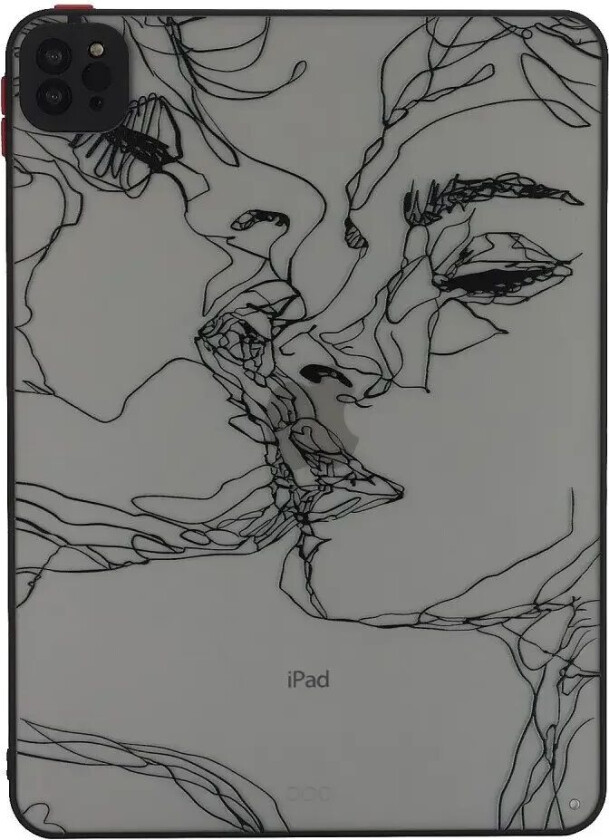 iPad Pro 11" (2022 / 2021 / 2020) Fleksibelt Plast Deksel - Matt Gjennomsiktig / Ansikter