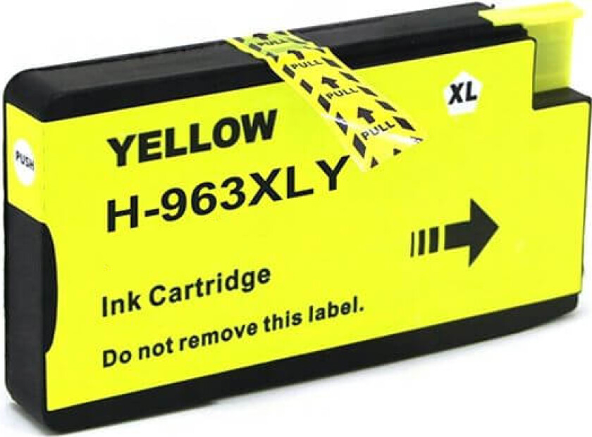 HP 963 XL - 3JA29AE blekkpatron Kompatibel Gul 25,5 ml