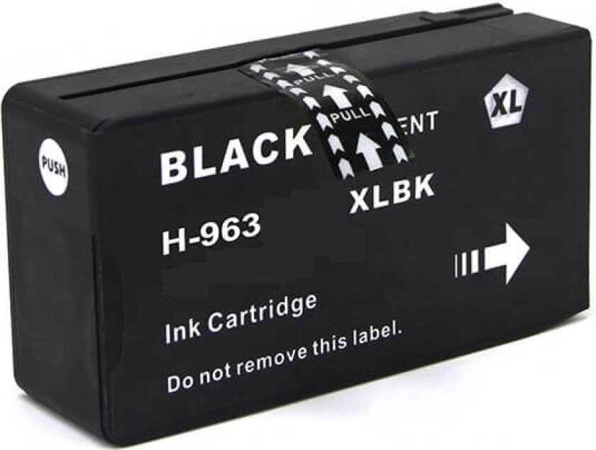 HP 963 XL - 3JA30AE blekkpatron Kompatibel Svart 55 ml