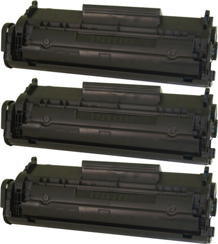 FX-10 BK combo pack 3 stk Toner - 0263B002 Kompatibel - Svart 6000 sider