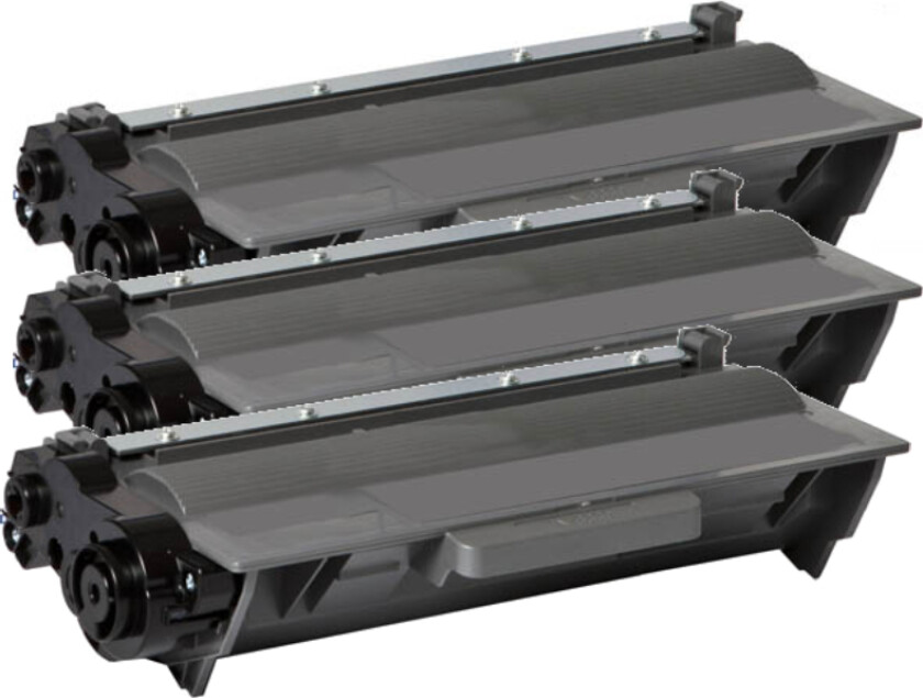 TN 3390 BK combo pack 3 stk Toner - B3390 Kompatibel - Svart 36000 sider