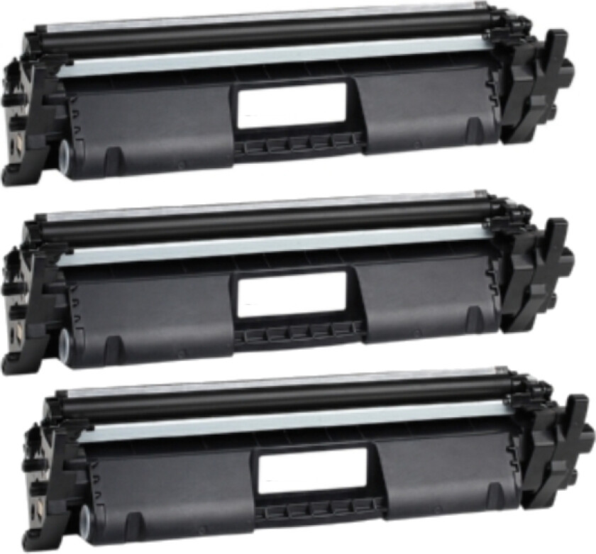 94A BK combo pack 3 stk Toner - CF294A Kompatibel - Svart 3600 sider
