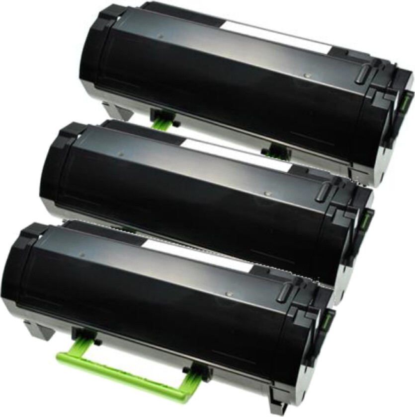 522H BK combo pack 3 stk Toner - 52D2H00 Kompatibel - Svart 75000 sider