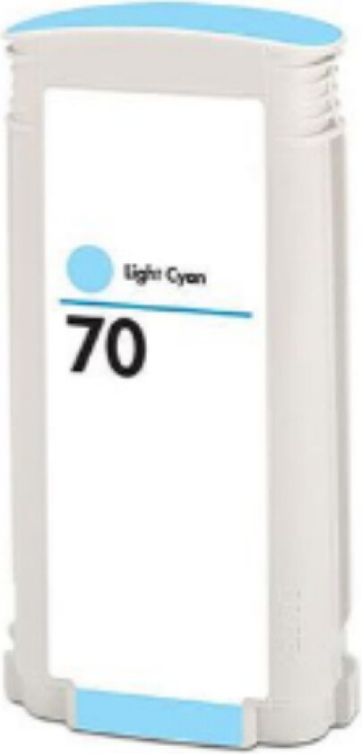70 - C9390A blekkpatron Kompatibel Lys Cyan 130 ml