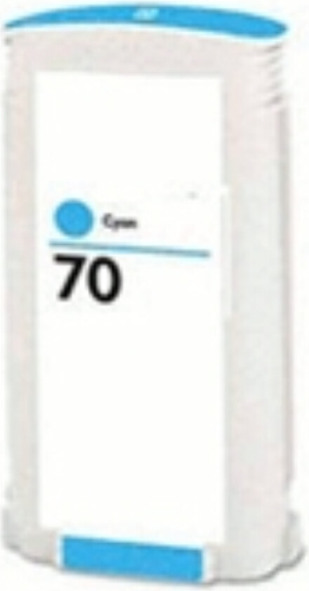 70 - C9452A blekkpatron Kompatibel Cyan 130 ml