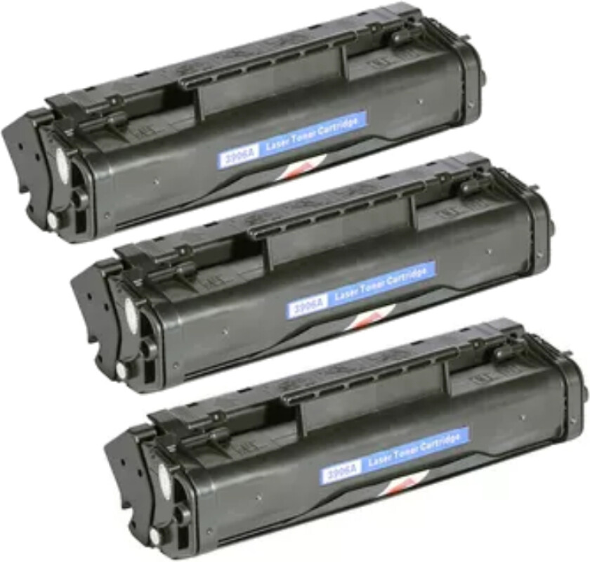 C3906 (06A) /EP-A BK combo pack 3 stk Toner - Kompatibel - Svart 7500 sider