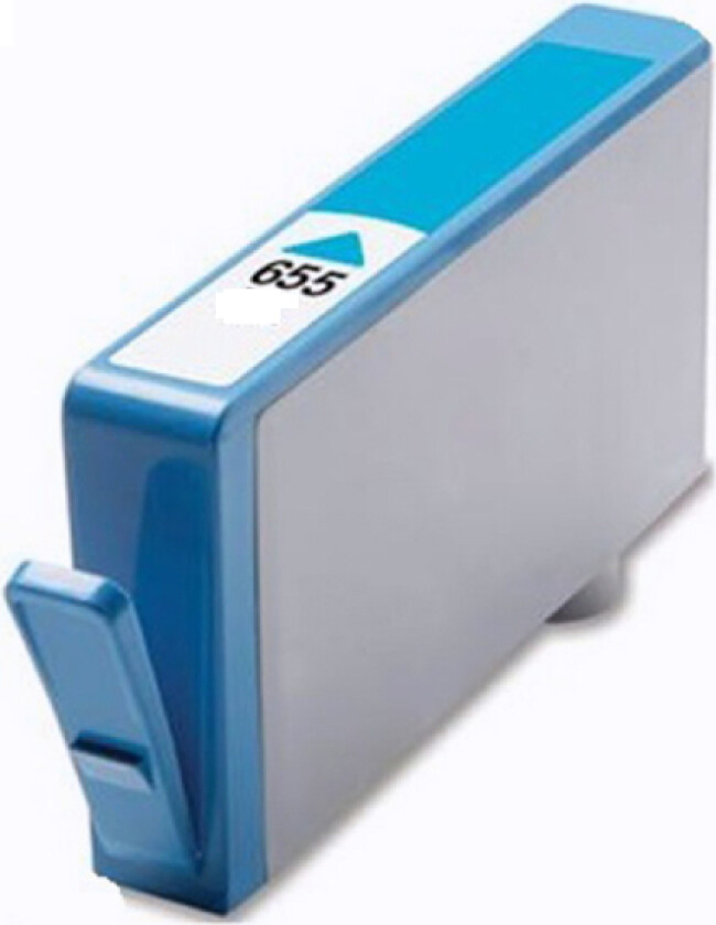 655 CZ110AE Cyan kompatibel Blekkpatron 15 ml