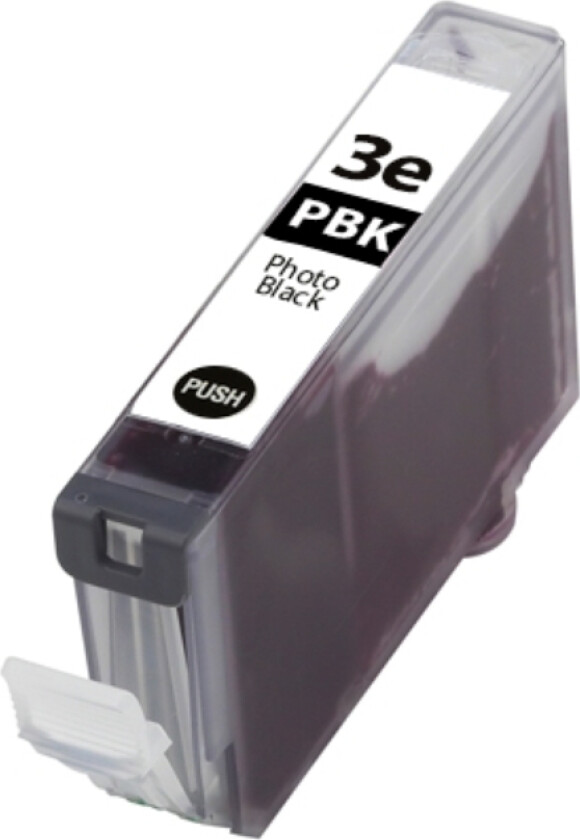 BCI-3e PBK blekkpatron - Kompatibel - Foto Svart 17 ml