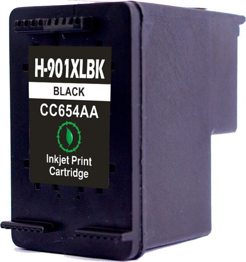 901 XL CC654AE Svart kompatibel Blekkpatron
