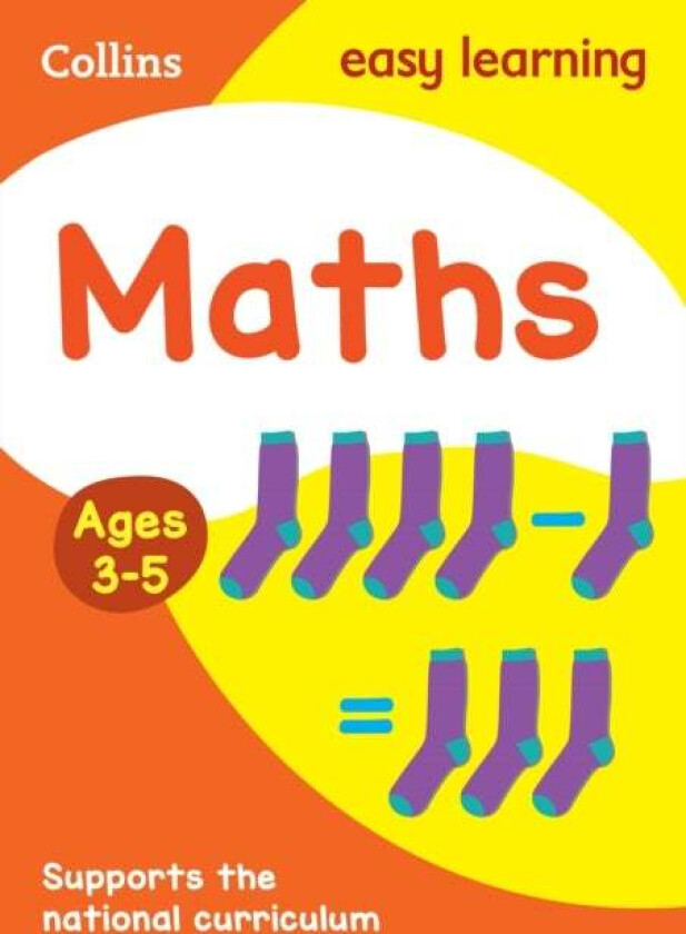 Maths Ages 3-5 av Collins Easy Learning