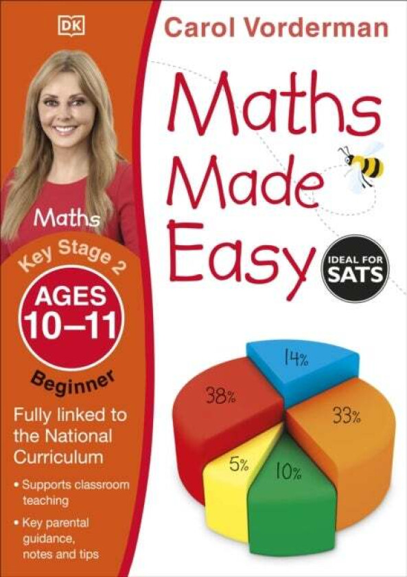 Maths Made Easy: Beginner, Ages 10-11 (Key Stage 2) av Carol Vorderman