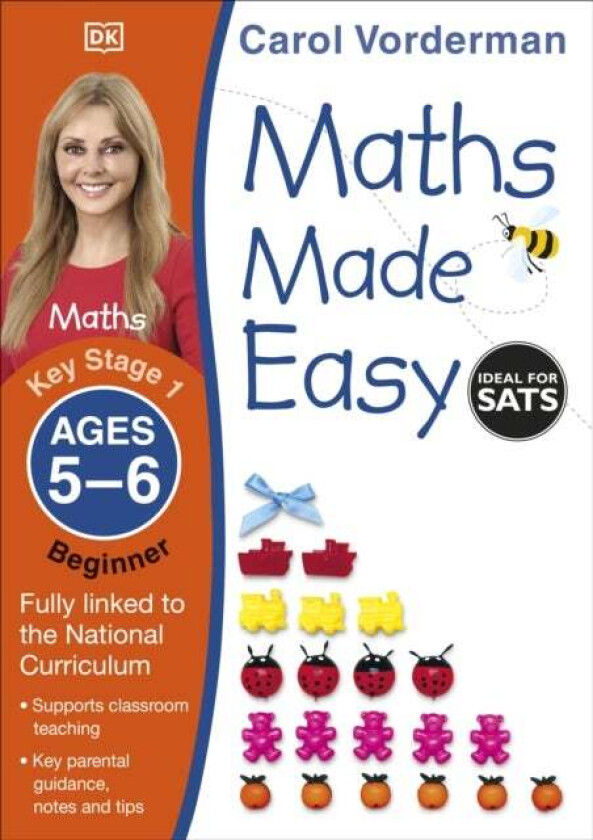 Maths Made Easy: Beginner, Ages 5-6 (Key Stage 1) av Carol Vorderman