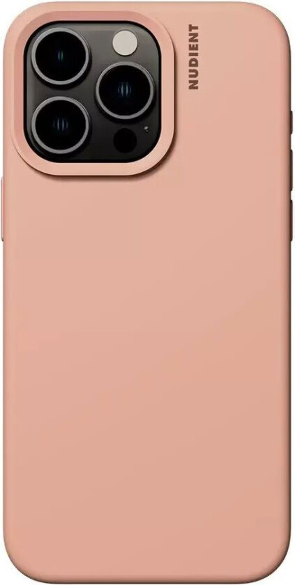 iPhone 15 Pro Base Silicone Deksel - Peach Orange