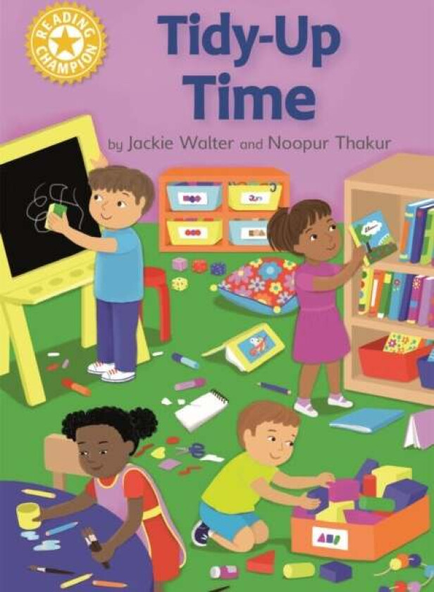 Reading Champion: Tidy-up Time av Jackie Walter
