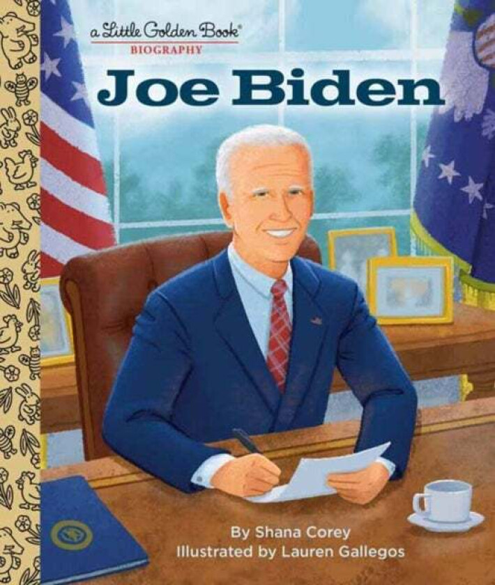 Joe Biden: A Little Golden Book Biography av Shana Corey, Lauren Gallegos