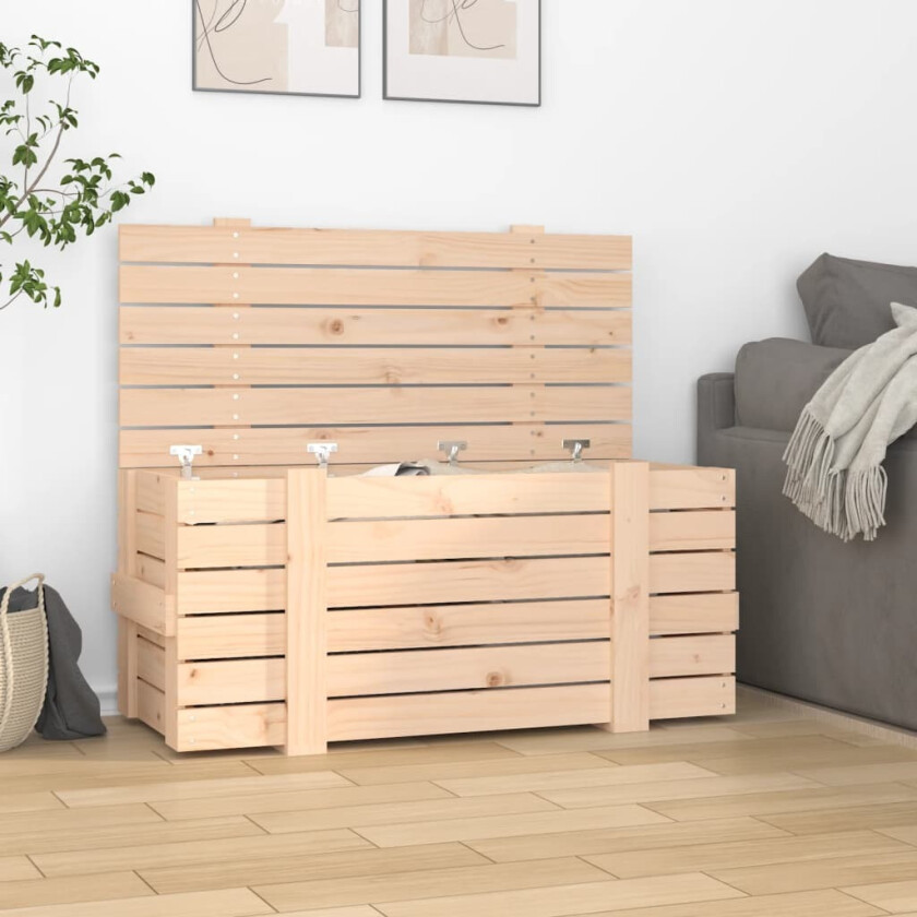Putekasse 91x40,5x42 cm heltre furu