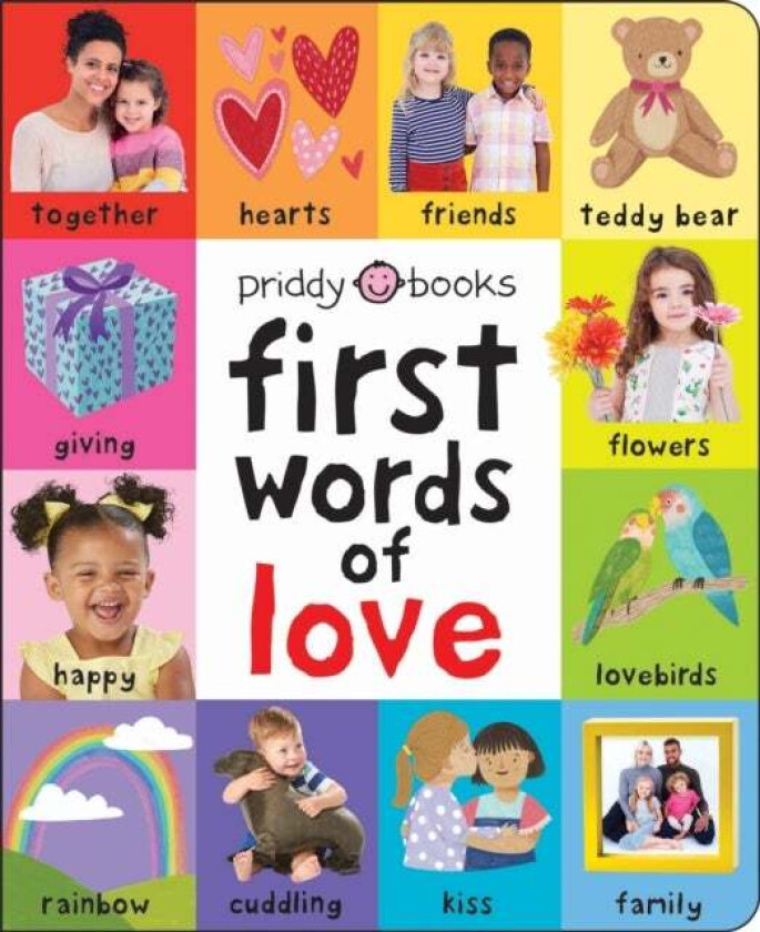 First Words of Love av Priddy Books, Roger Priddy