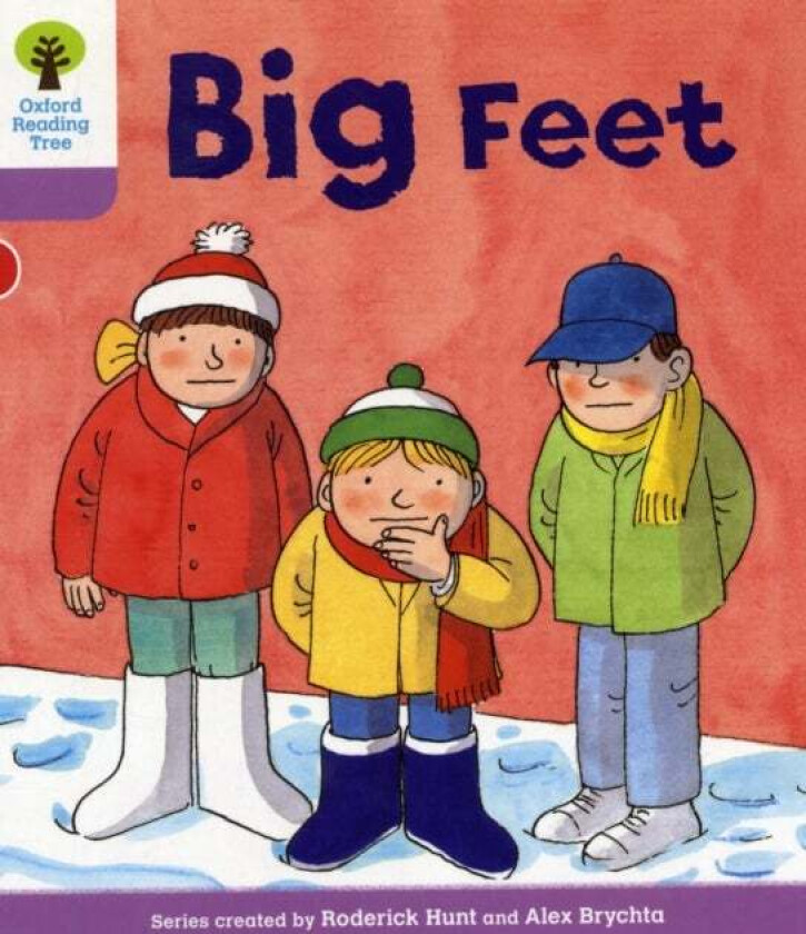 Oxford Reading Tree: Level 1+: First Sentences: Big Feet av Roderick Hunt