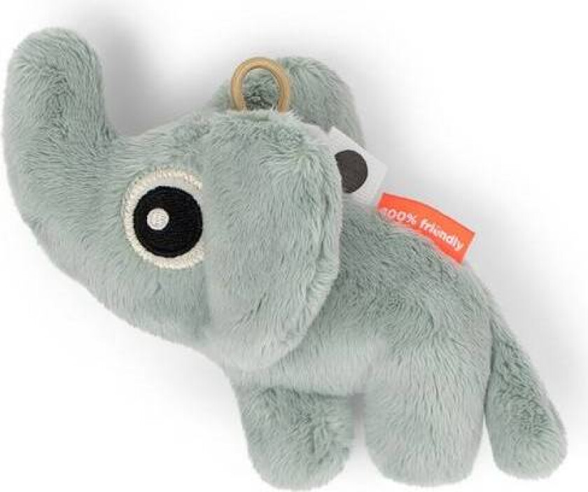 Done By Deer Tiny Sensory Rattle, Elphee Blue