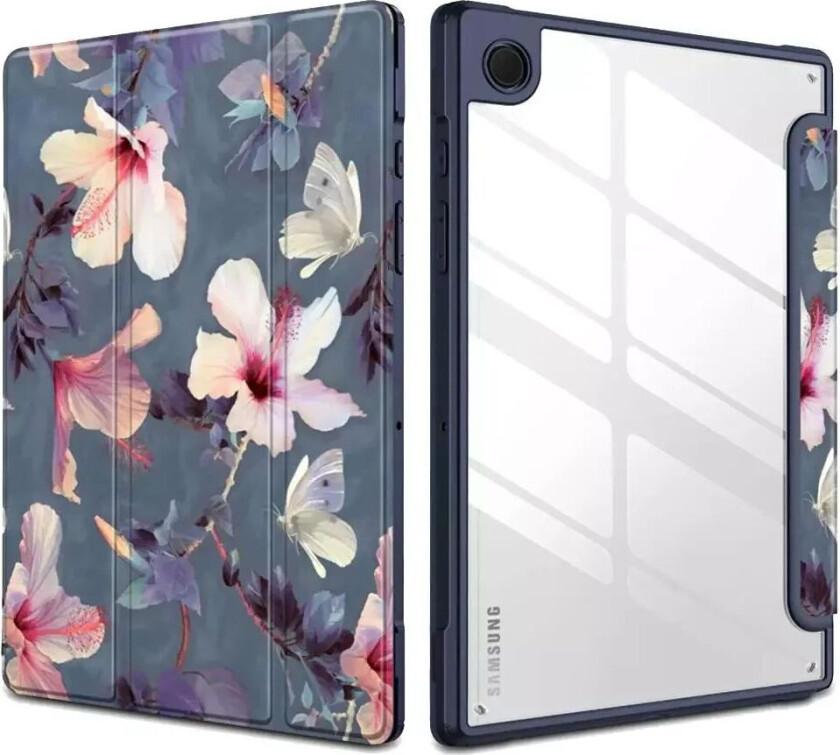 Tech-Protect Samsung Galaxy Tab A8 10.5" (2021) Tech-Protect Smartcase Hybrid Tri-fold Deksel - Liljer