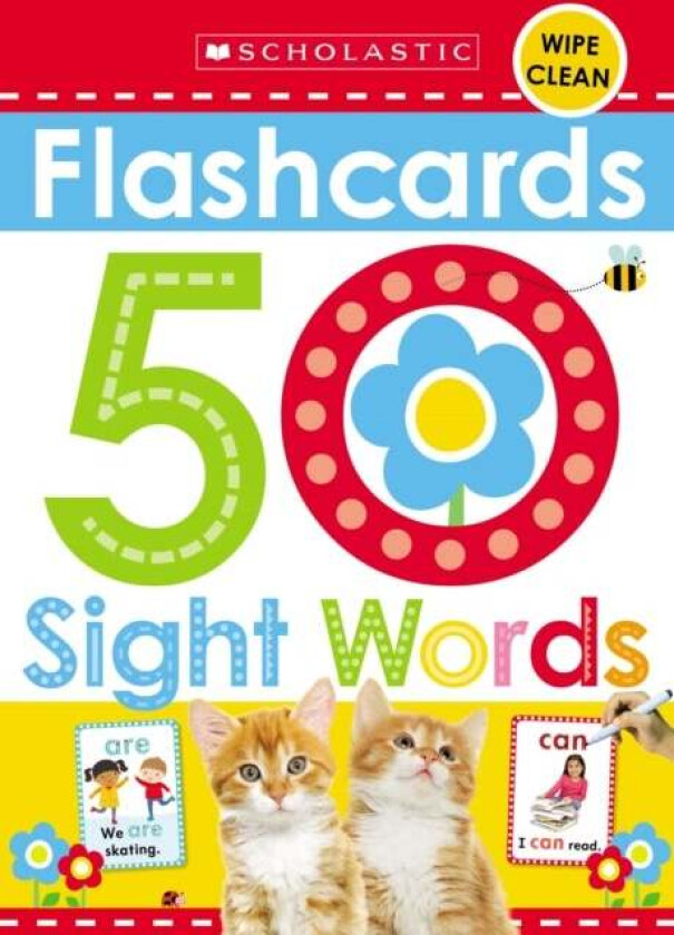 50 Sight Words Flashcards: Scholastic Early Learners (Flashcards) av Scholastic Early Learners, Scholastic