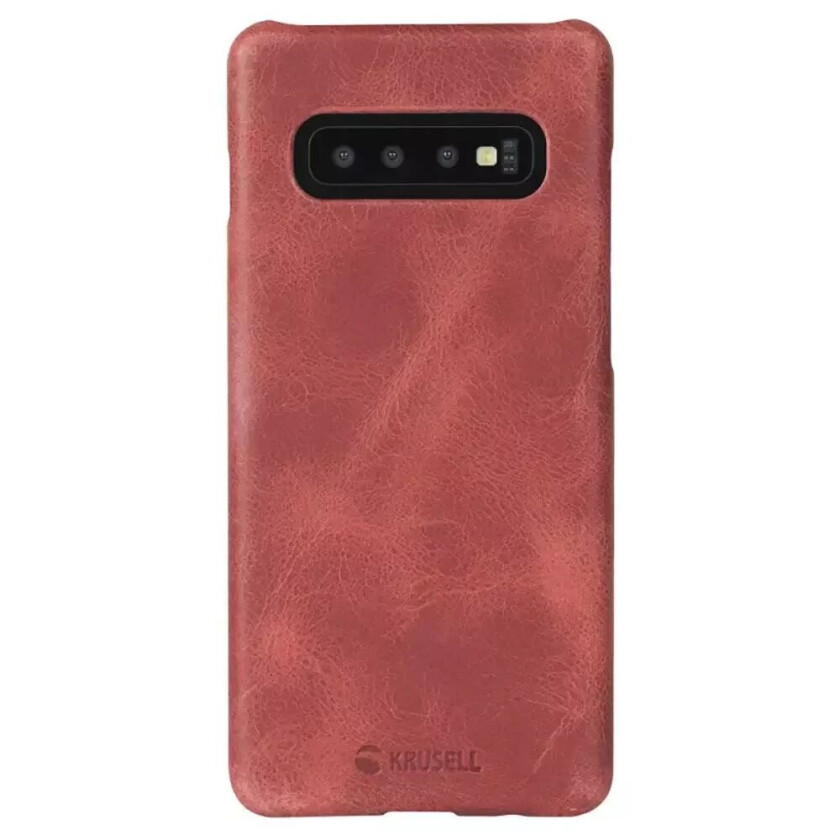 Sunne Deksel Samsung Galaxy S10+ (Plus) Skinndeksel - Rød
