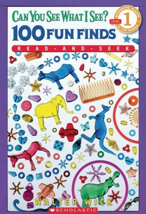 Can You See What I See? 100 Fun Finds Read-and-seek (Scholastic Reader, Level 1) av Walter Wick