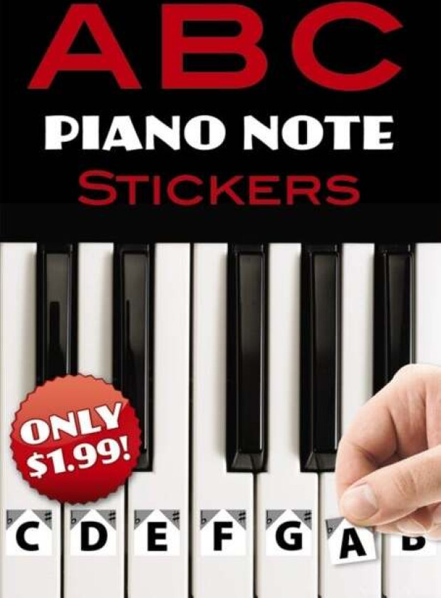 A B C Piano Note Stickers av Inc. Dover Publications
