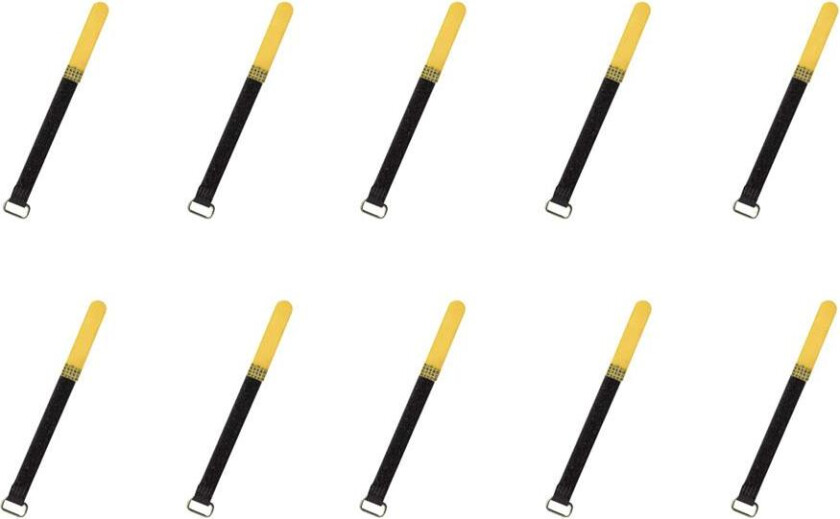 RockBoard Cable Ties, 10 pcs. Extra Small - Yellow