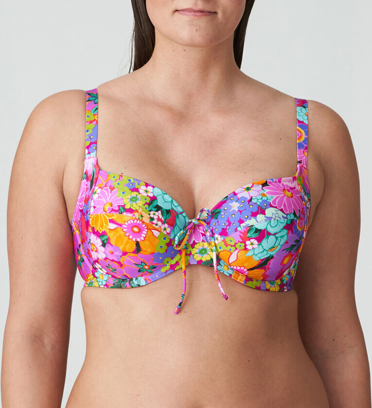 PrimaDonna Najac Bikinitopp Med Bøyle, Farge: Floral Explosion, Størrelse: 90G, Kvinner