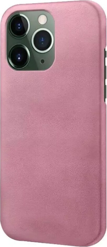 iPhone 14 Pro Kunstskinn Bak Deksel - Rose Gold